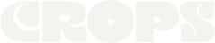 Crops logo in white